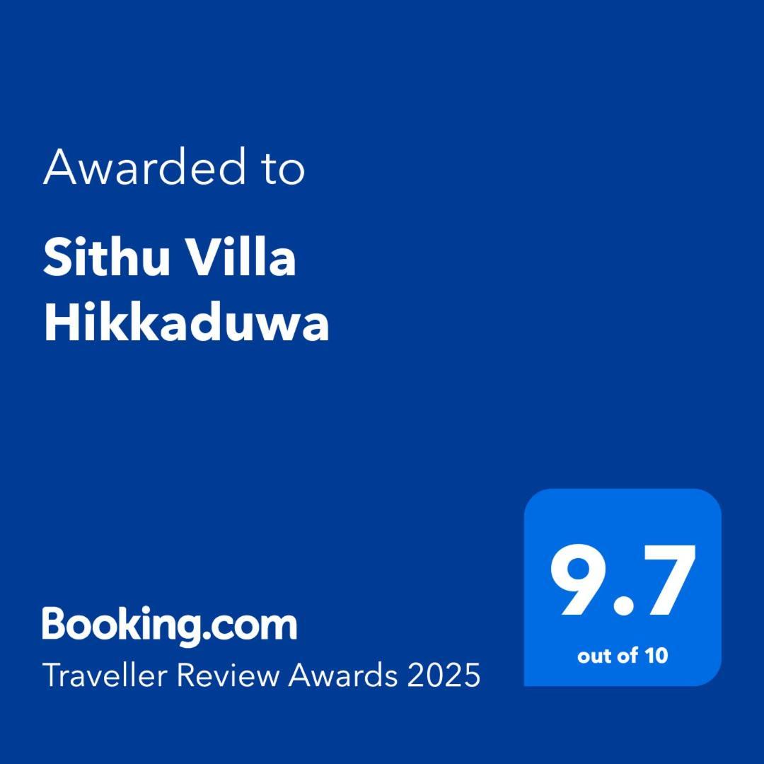 Sithu Villa Hikkaduwa Exteriér fotografie